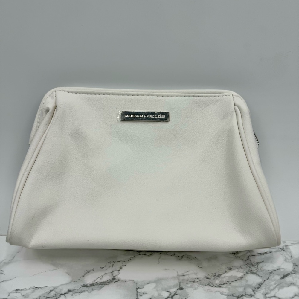 Rodan + Fields White Cosmetic Bag
